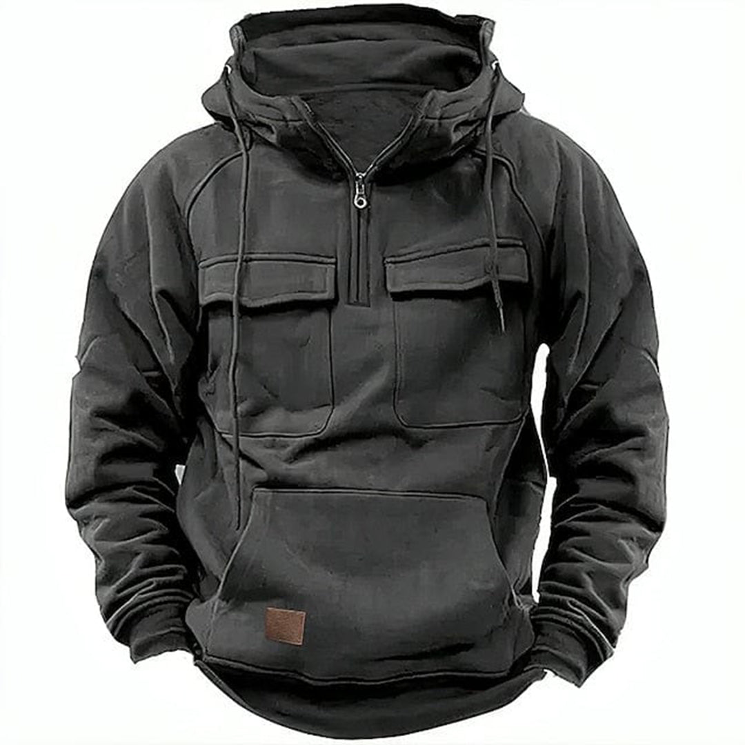 Chaqueta de moto retro para hombre con estilo rudo y comodidad diaria