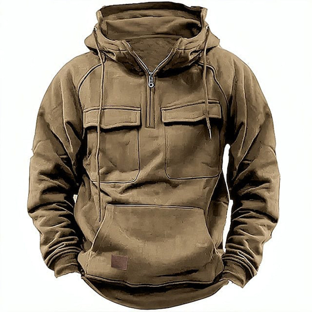 Chaqueta de moto retro para hombre con estilo rudo y comodidad diaria