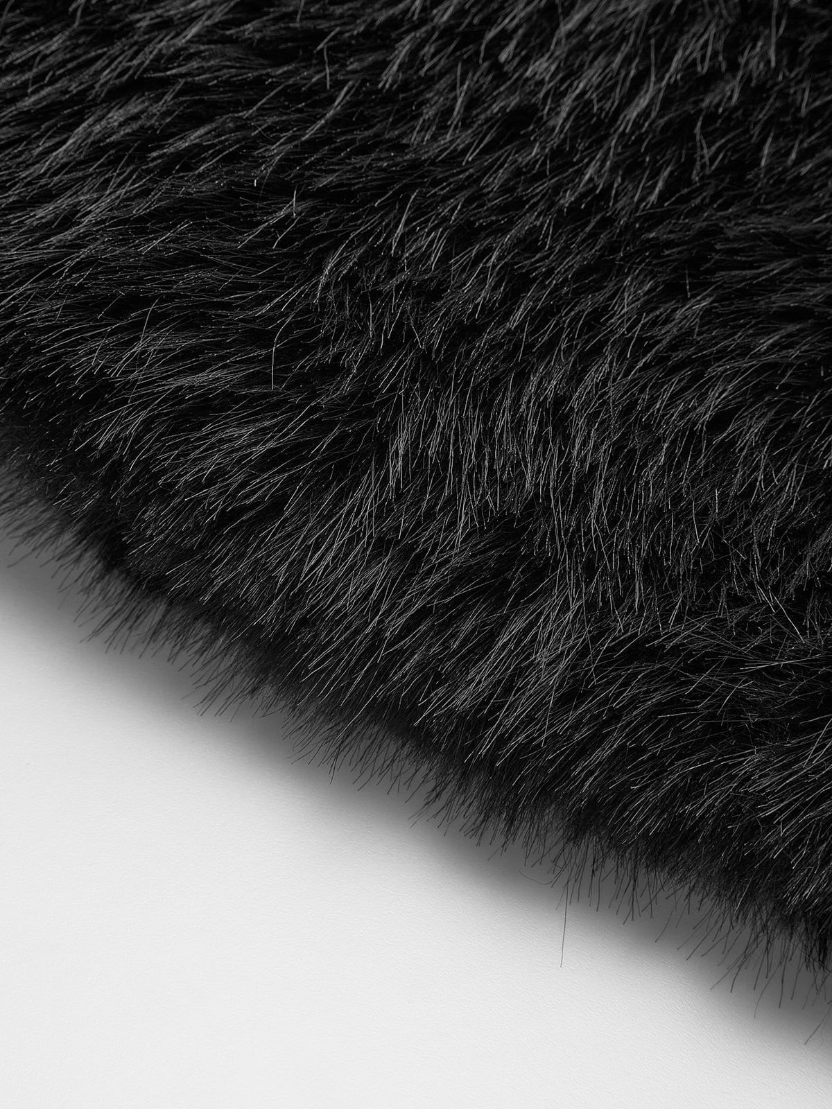 Chaqueta de pelo oversized para mujer