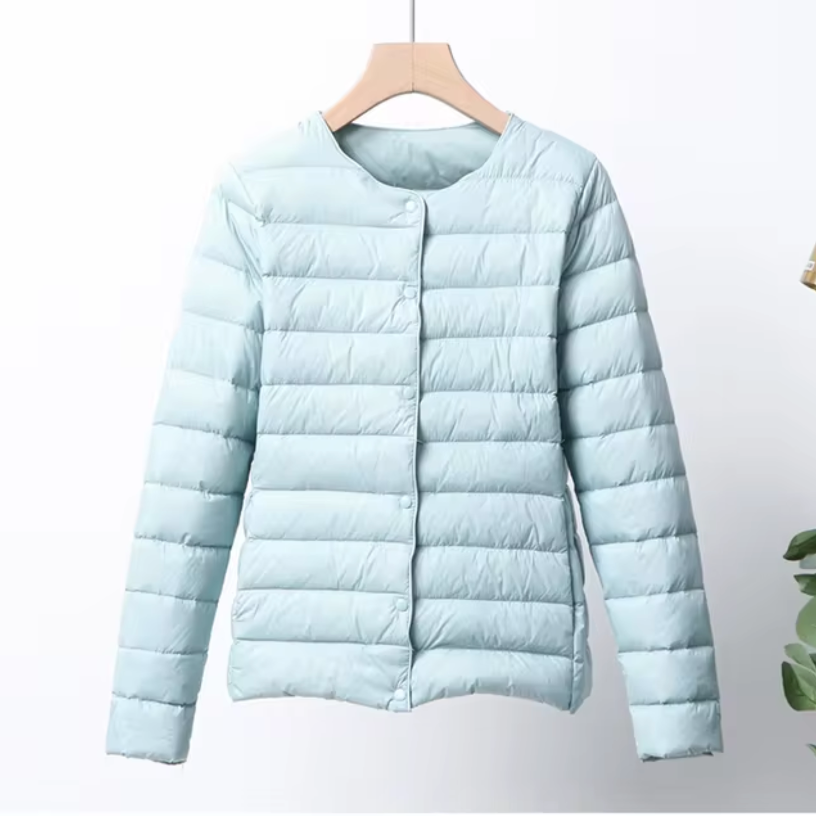 Chaqueta de plumón ligera para mujer: cálida, ultrafina y a la moda