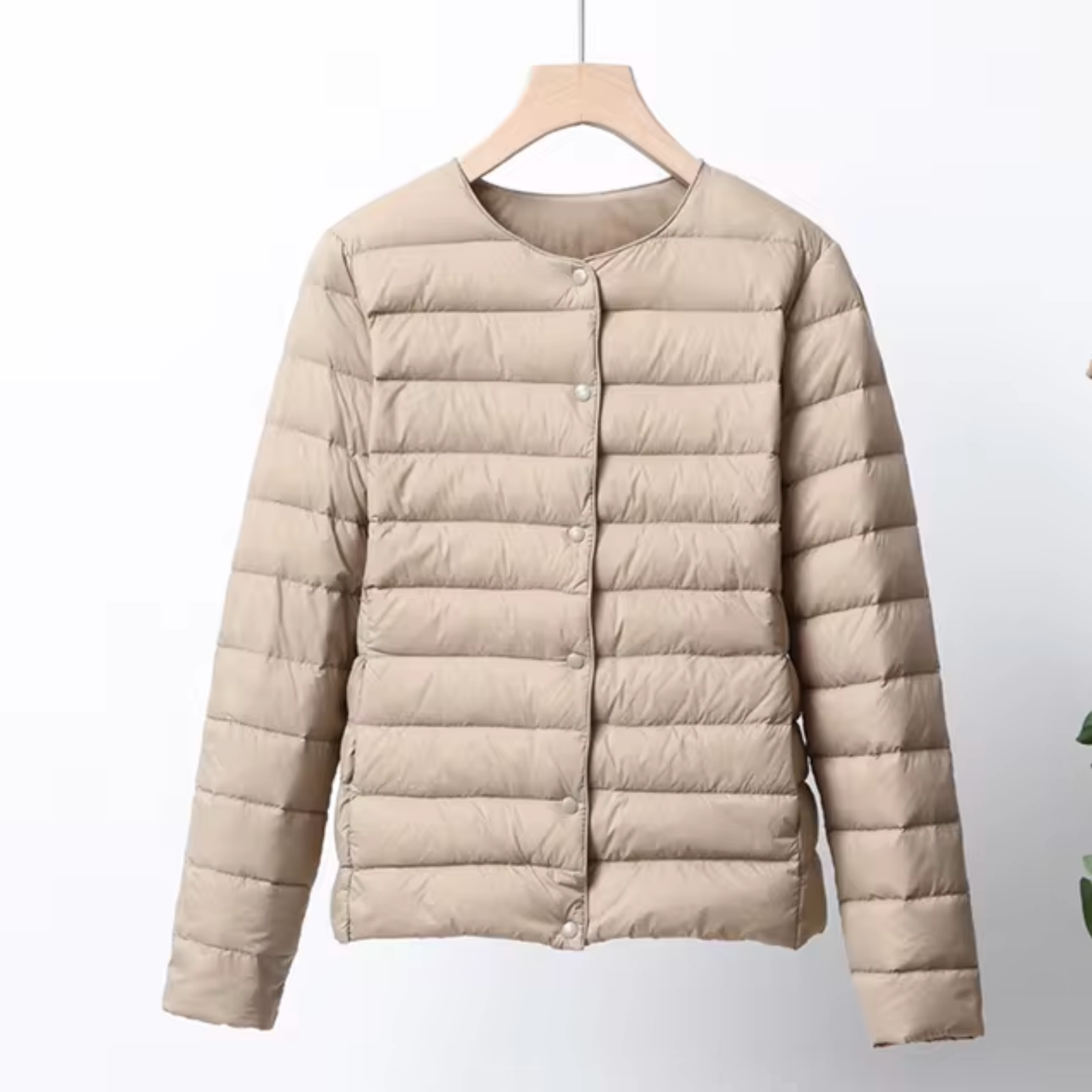 Chaqueta de plumón ligera para mujer: cálida, ultrafina y a la moda