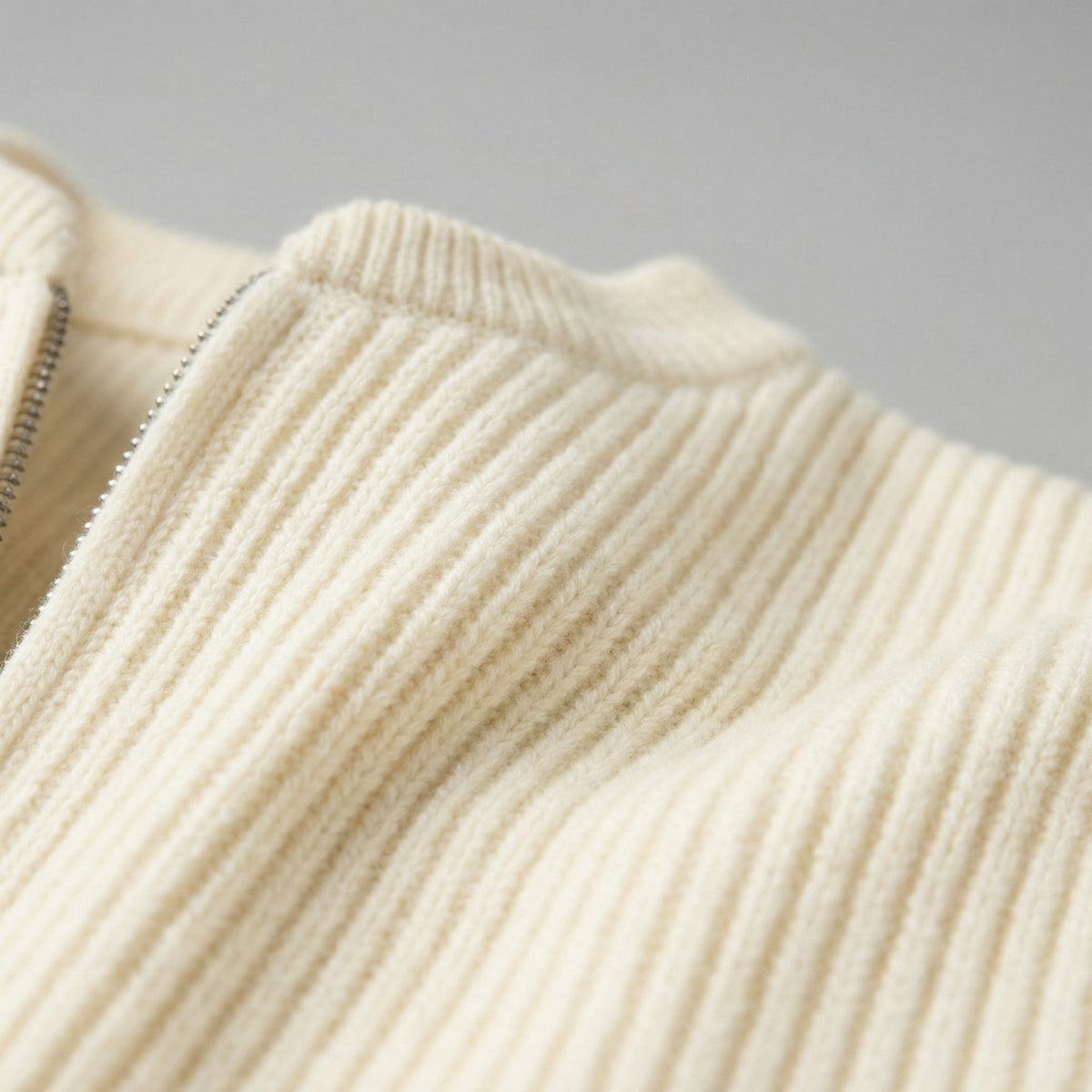 Chaqueta de punto con cremallera para hombre