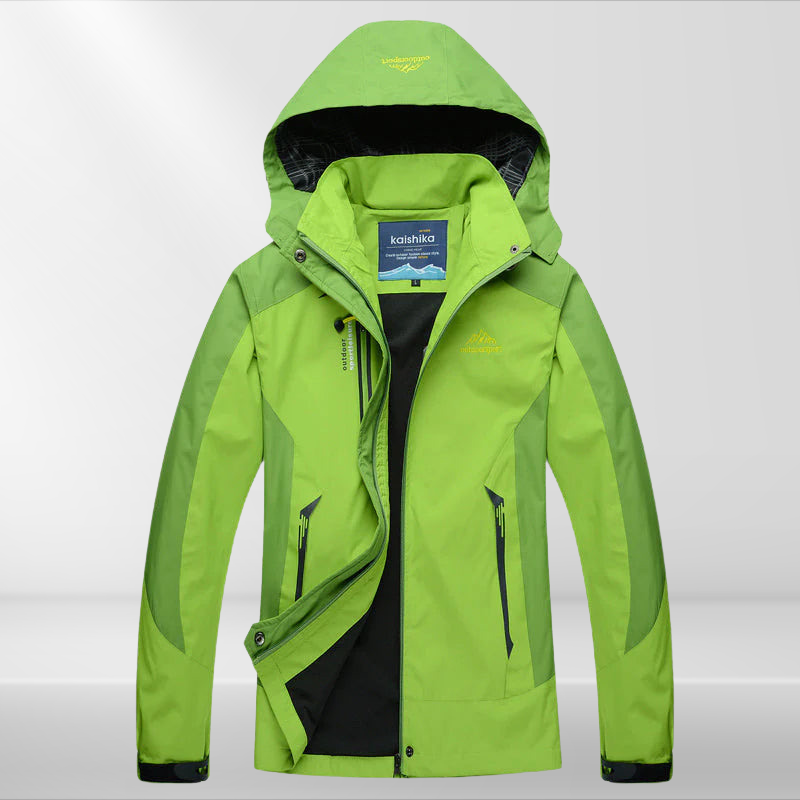 Chaqueta de senderismo para mujer para actividades al aire libre y clima frío