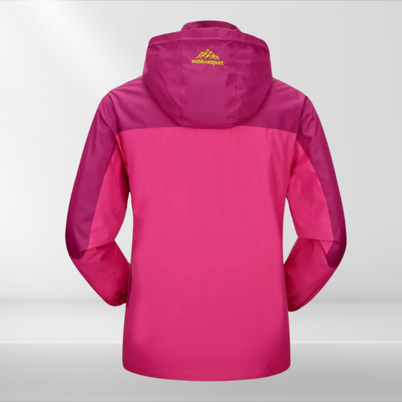 Chaqueta de senderismo para mujer para actividades al aire libre y clima frío