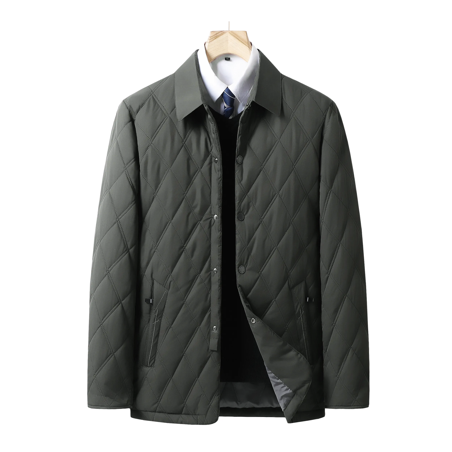 Chaqueta elegante e impermeable para hombre