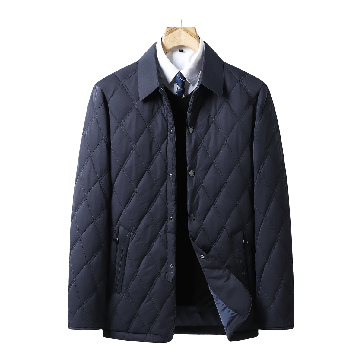 Chaqueta elegante e impermeable para hombre