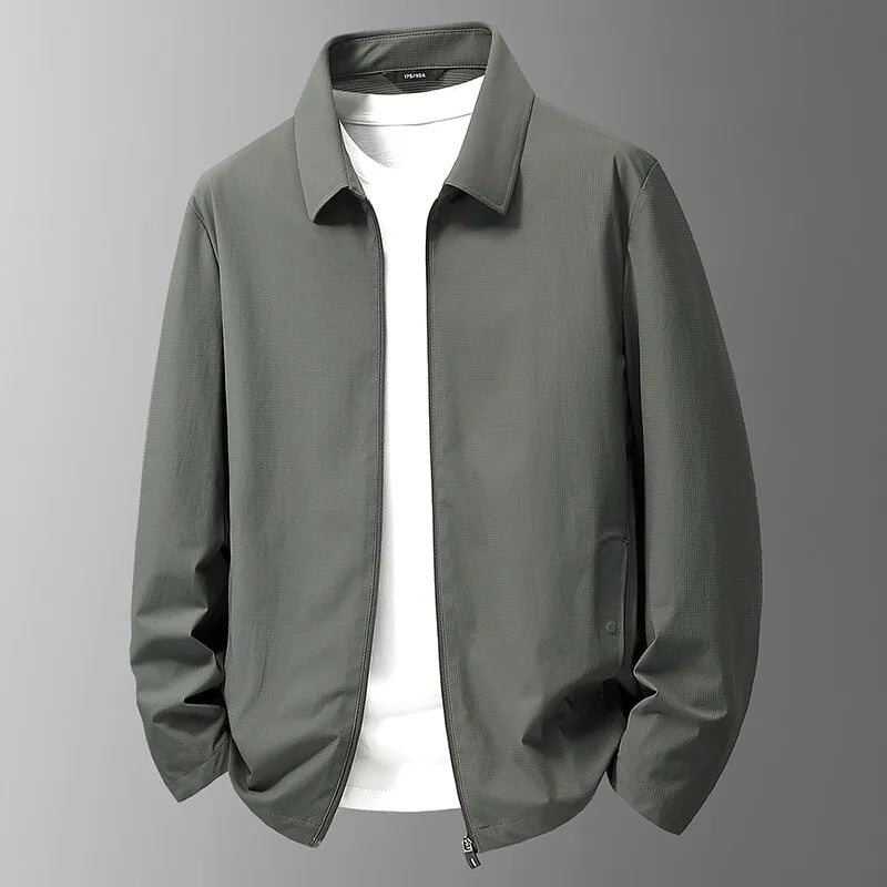 Chaqueta funcional ligera impermeable para hombre