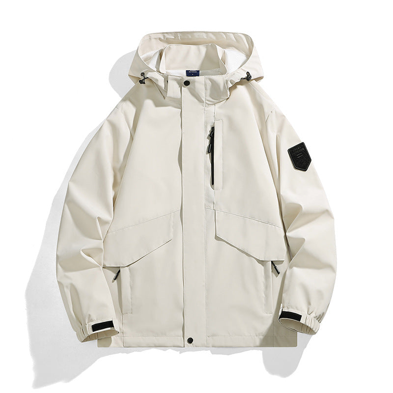 Chaqueta impermeable de exterior para hombre