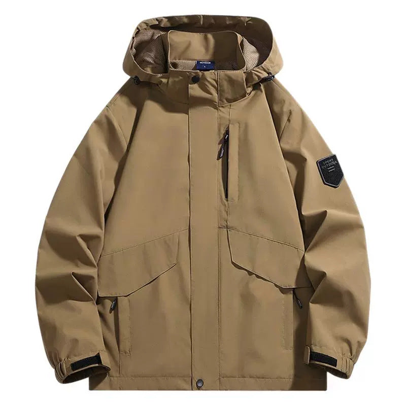 Chaqueta impermeable de exterior para hombre