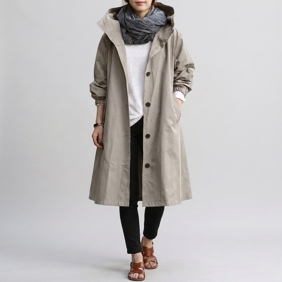Chaqueta impermeable para mujer – Ropa de lluvia moderna para días lluviosos