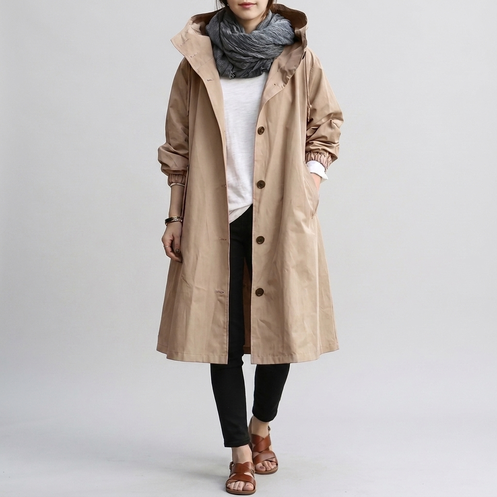 Chaqueta impermeable para mujer – Ropa de lluvia moderna para días lluviosos