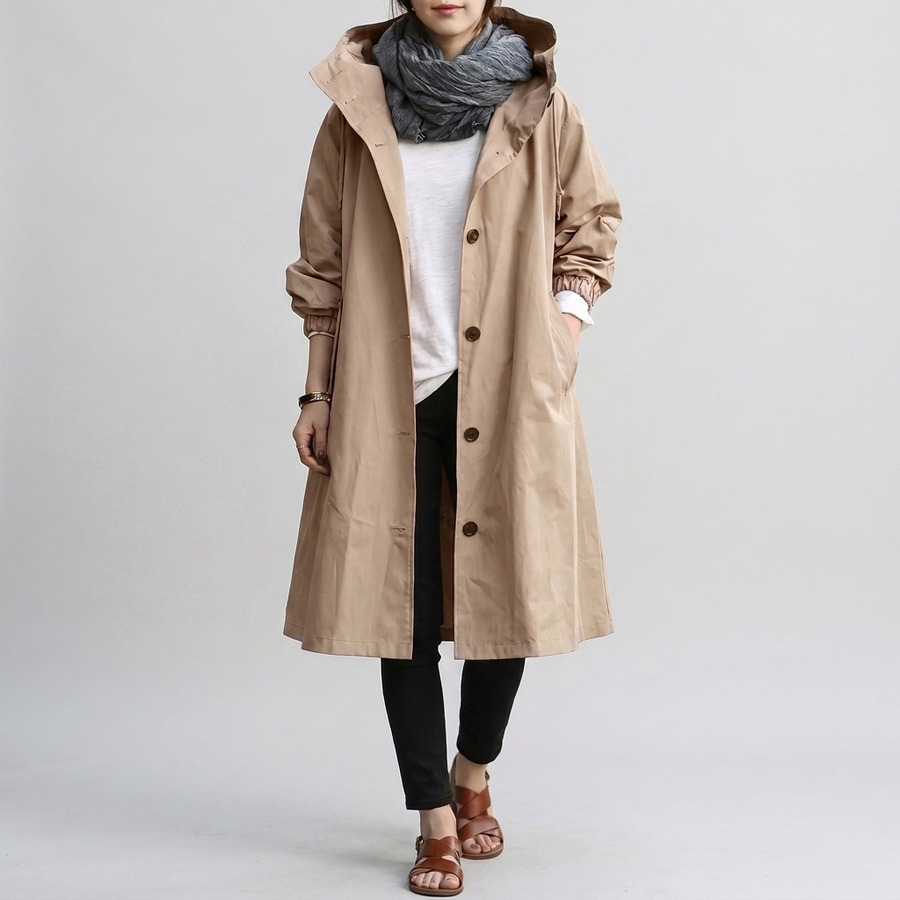 Chaqueta impermeable para mujer – Ropa de lluvia moderna para días lluviosos