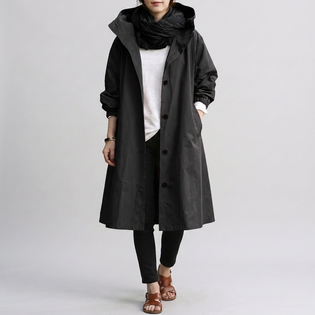 Chaqueta impermeable para mujer – Ropa de lluvia moderna para días lluviosos