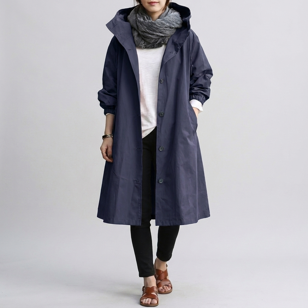 Chaqueta impermeable para mujer – Ropa de lluvia moderna para días lluviosos