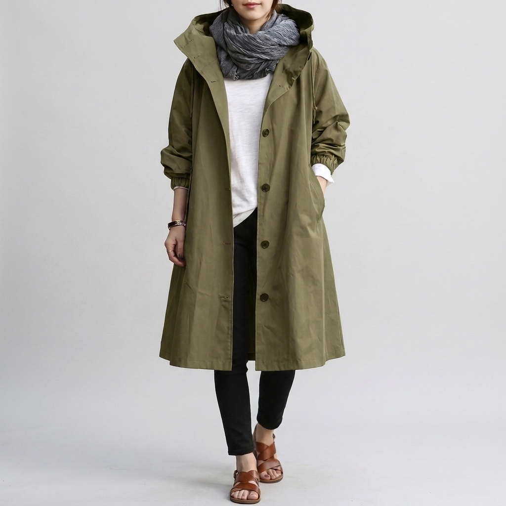 Chaqueta impermeable para mujer – Ropa de lluvia moderna para días lluviosos