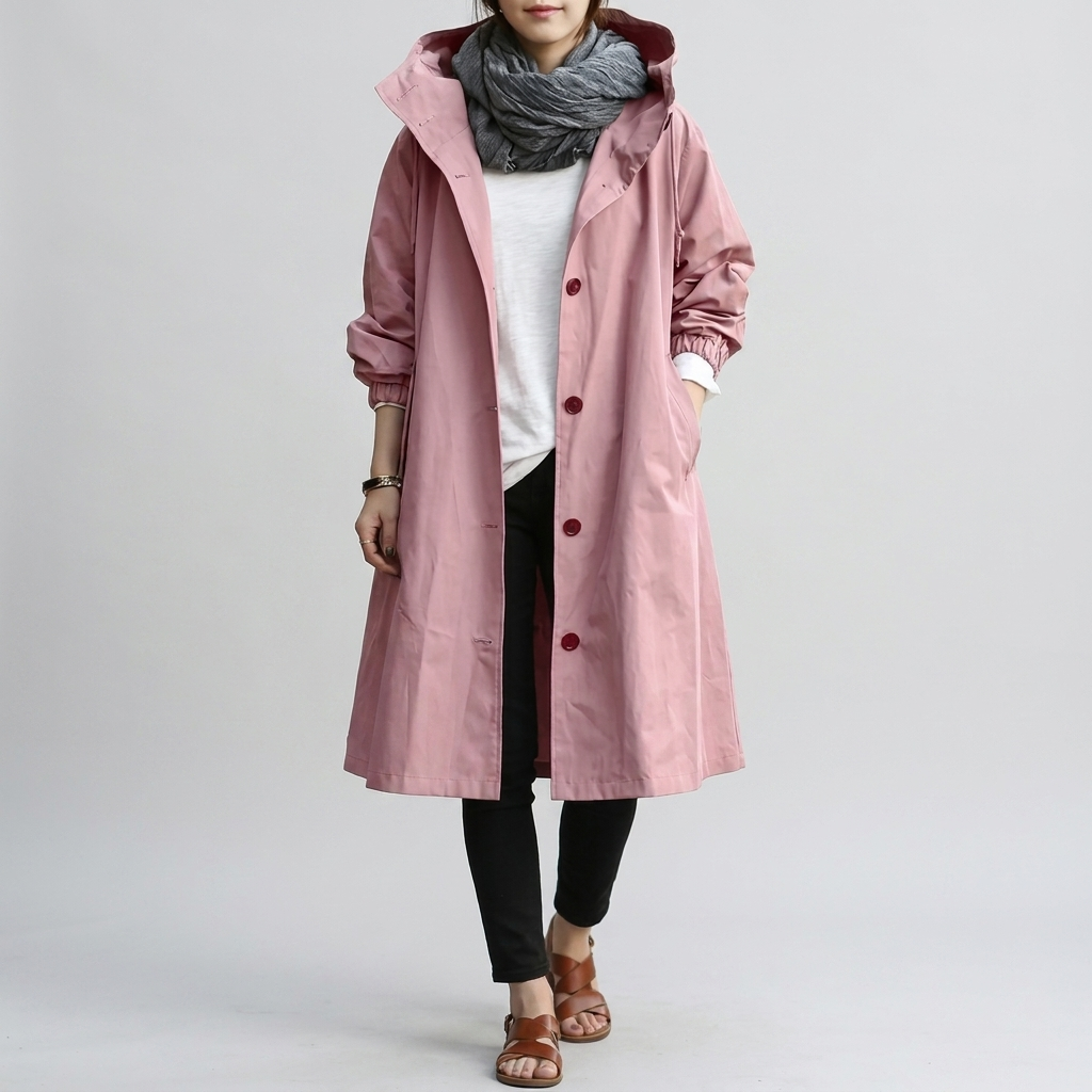 Chaqueta impermeable para mujer – Ropa de lluvia moderna para días lluviosos