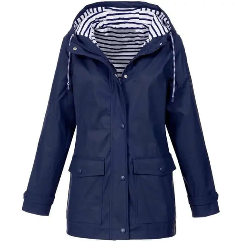 Chaqueta impermeable y cortavientos para mujer