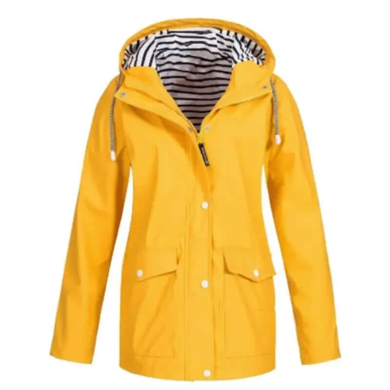 Chaqueta impermeable y cortavientos para mujer