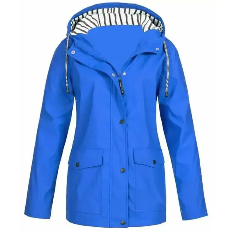 Chaqueta impermeable y cortavientos para mujer