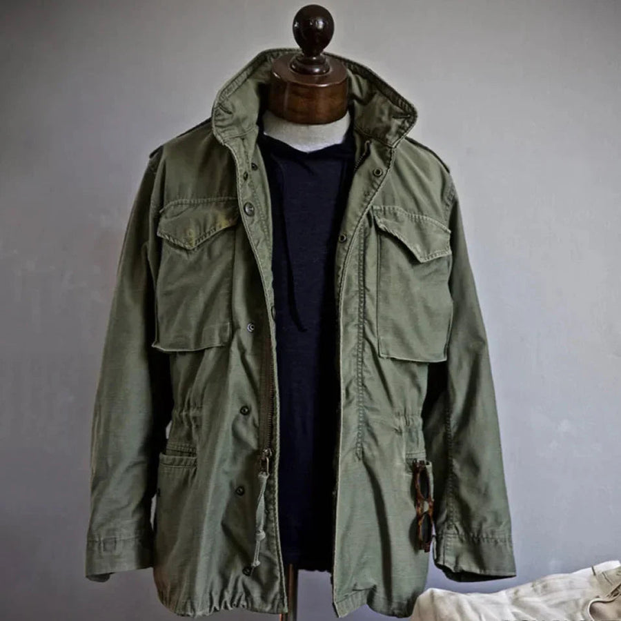 Chaqueta militar de campo para hombre