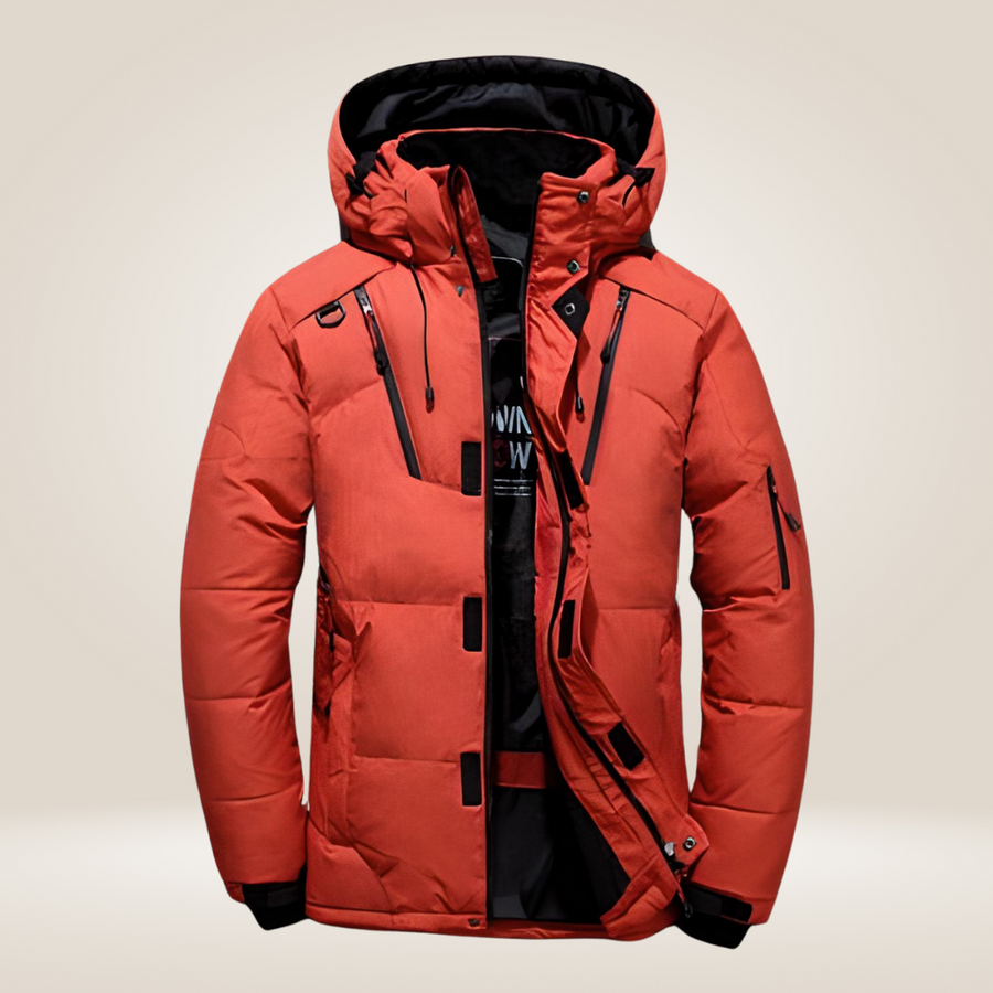 Chaqueta parka de invierno para hombre – Abrigo impermeable y cortavientos con forro polar grueso