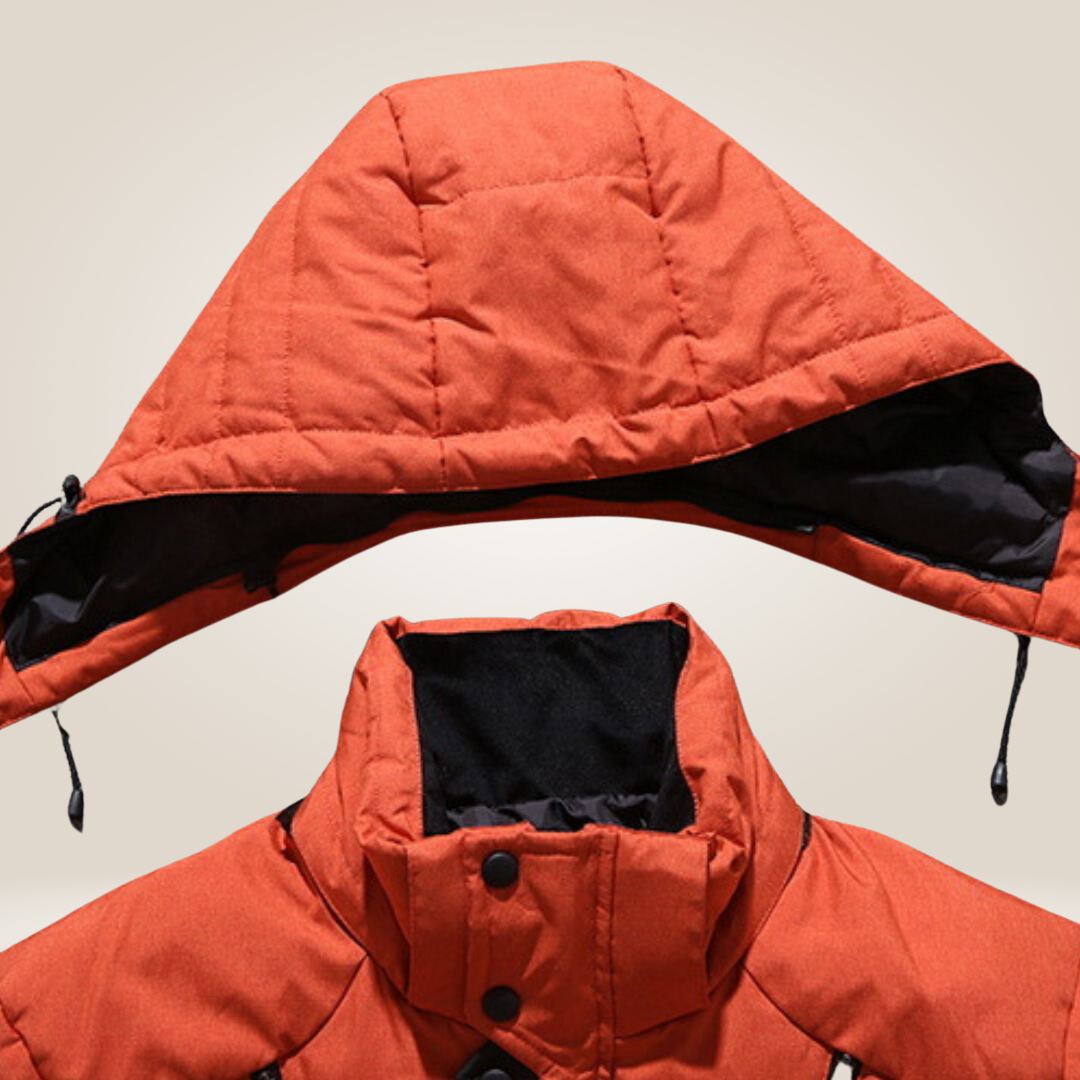 Chaqueta parka de invierno para hombre – Abrigo impermeable y cortavientos con forro polar grueso