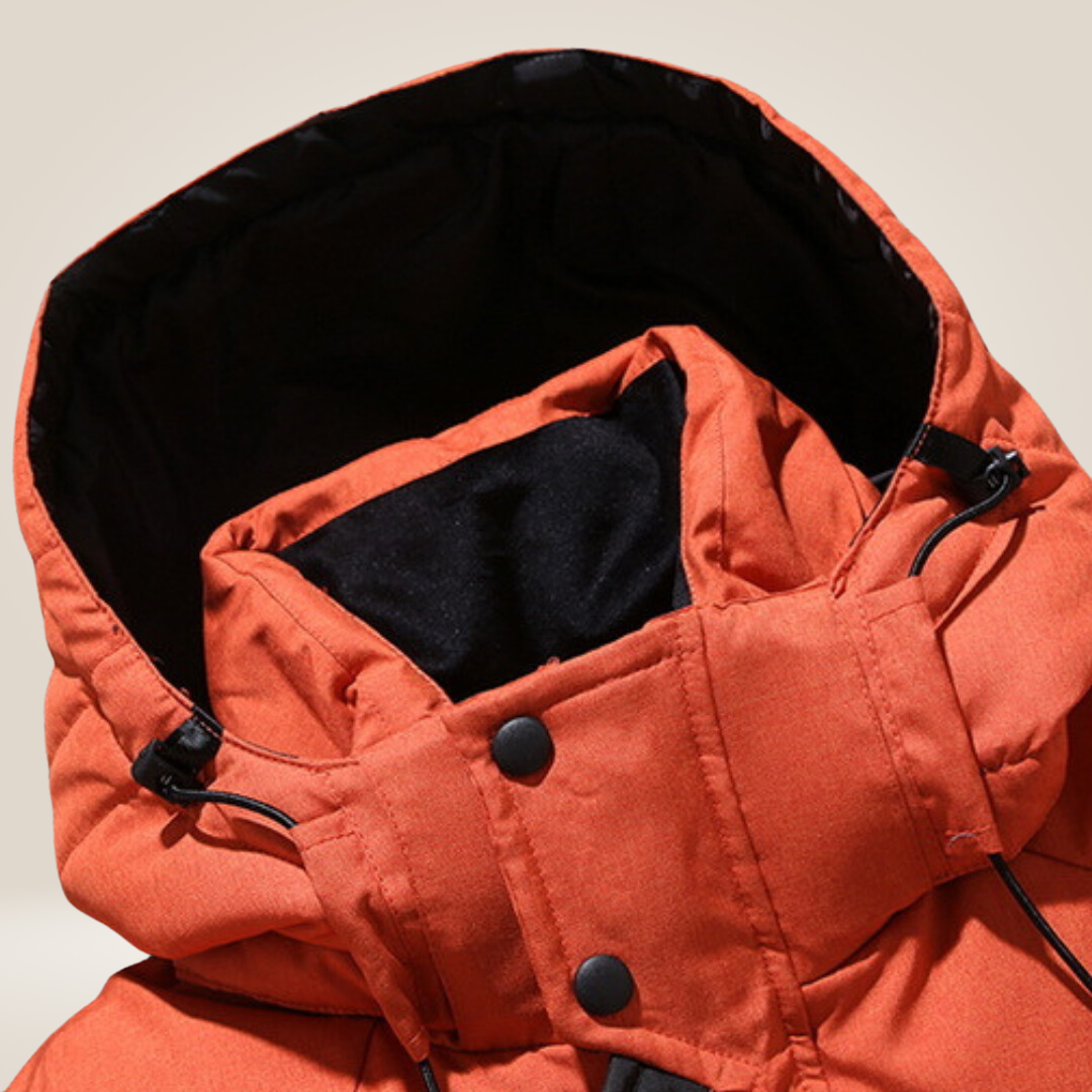 Chaqueta parka de invierno para hombre – Abrigo impermeable y cortavientos con forro polar grueso