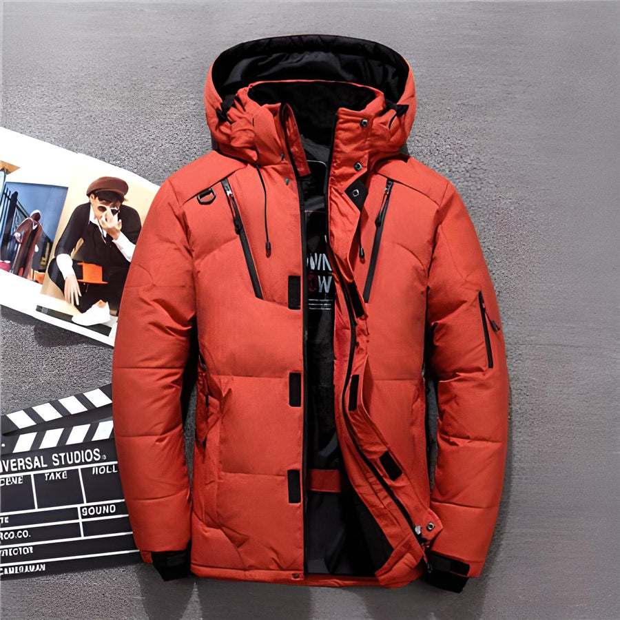 Chaqueta parka de invierno para hombre | Aislamiento térmico