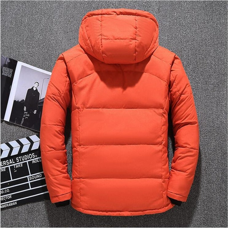 Chaqueta parka de invierno para hombre | Aislamiento térmico