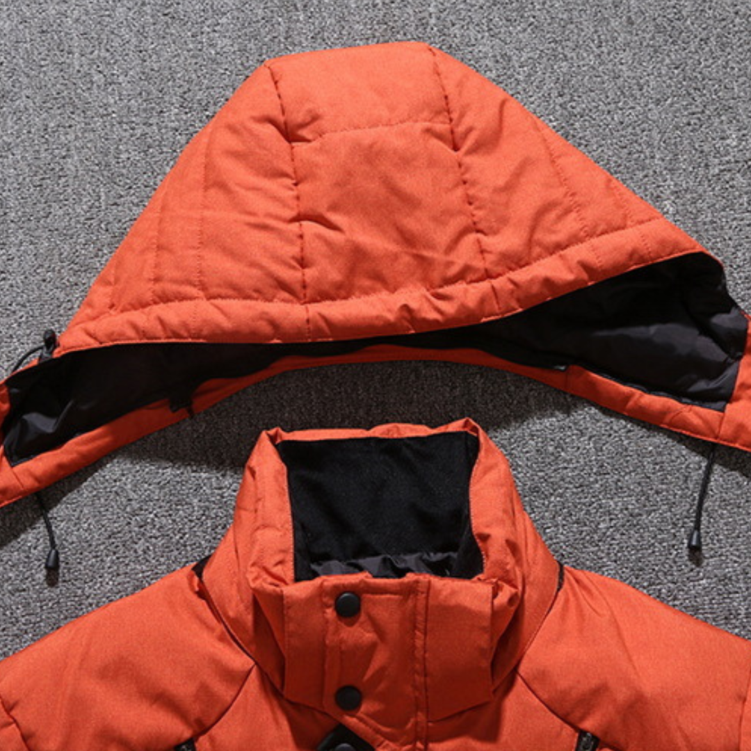 Chaqueta parka de invierno para hombre | Aislamiento térmico