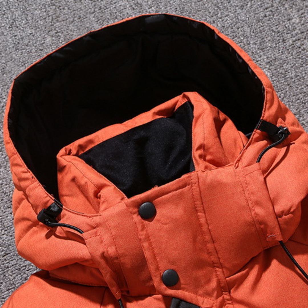Chaqueta parka de invierno para hombre | Aislamiento térmico