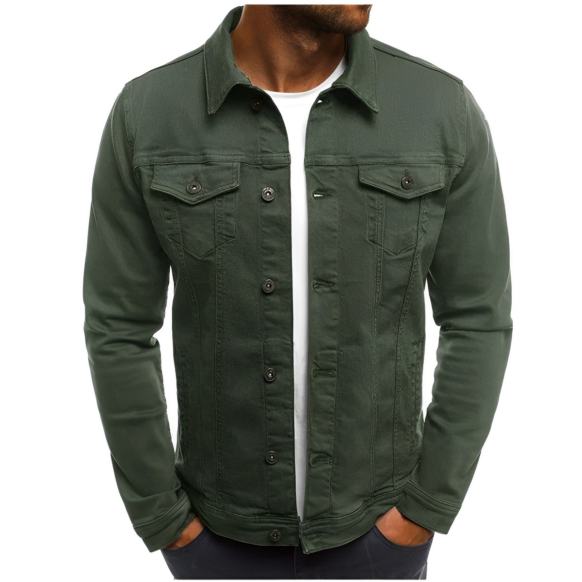 Chaqueta vaquera para hombre – combinación destacada de comodidad y estilo
