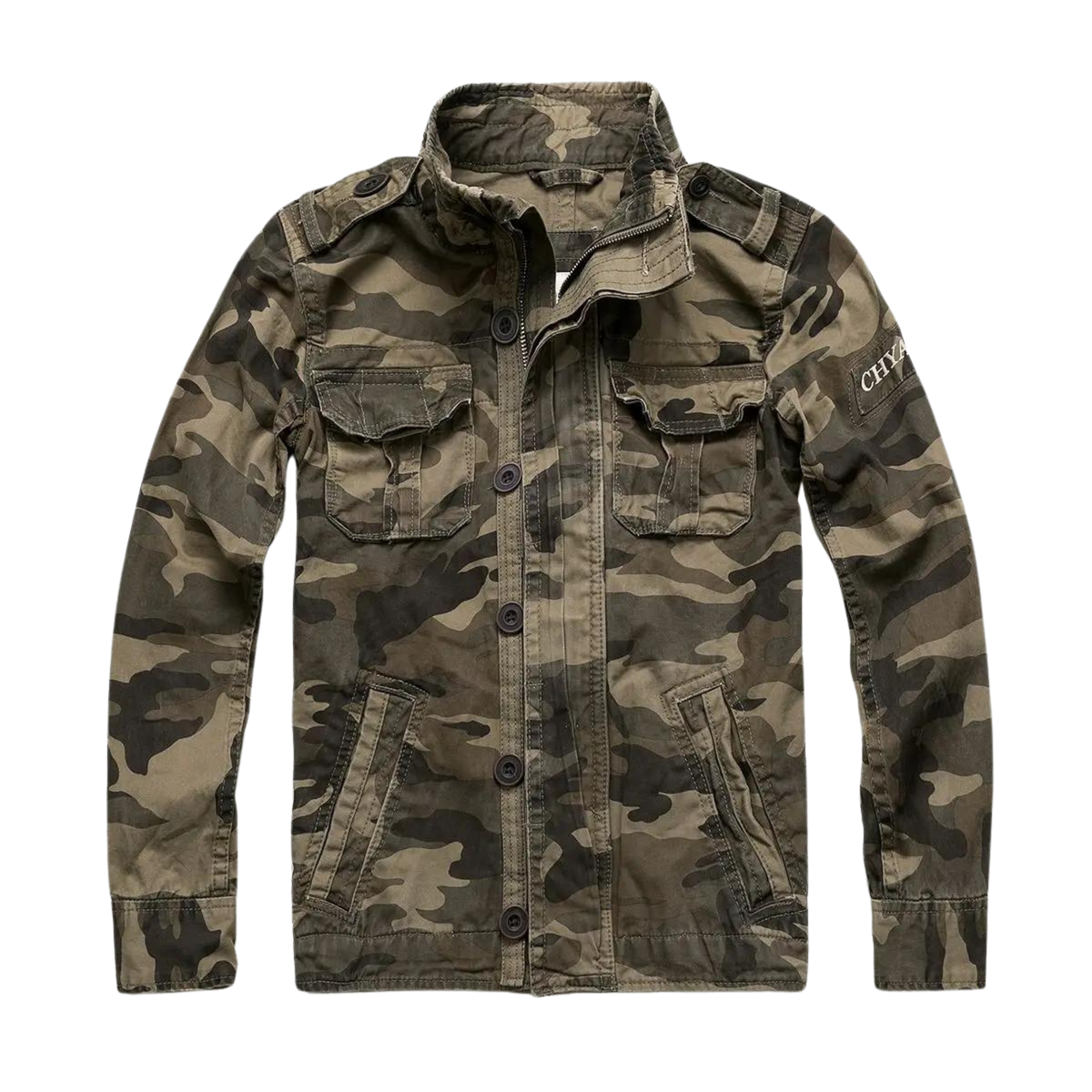 Chaqueta vaquera retro - Múltiples bolsillos - Estilo clásico