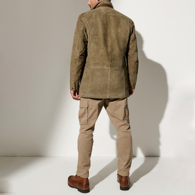 Chaqueta vintage elegante para hombre: comodidad y estilo atemporal