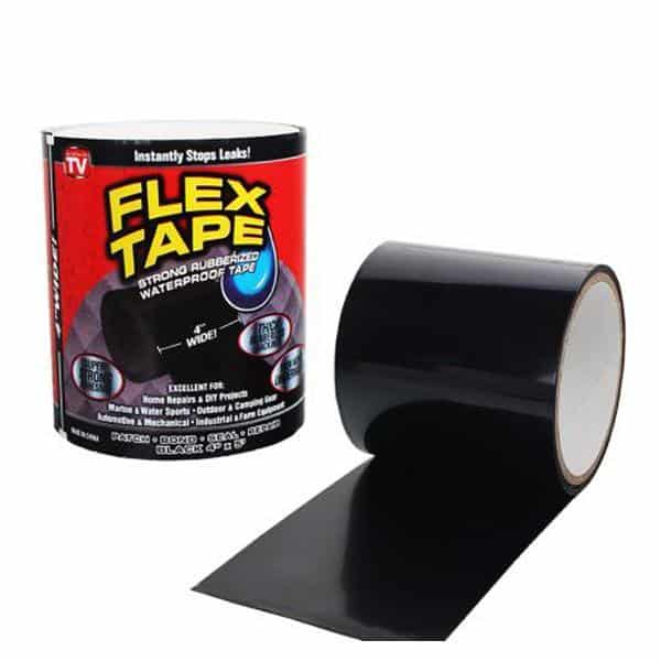 Cinta adhesiva de goma resistente e impermeable (10 cm x 1.5 m)