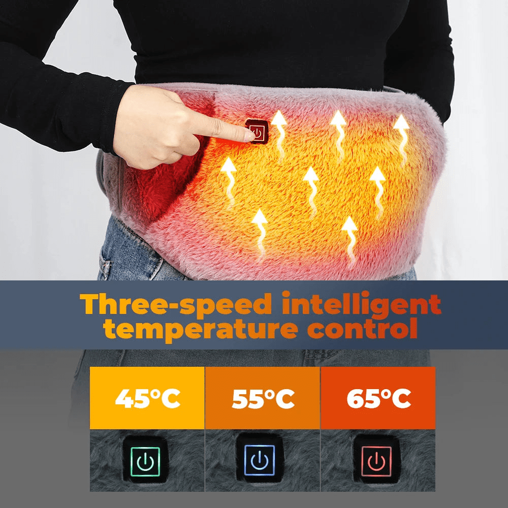 Cinturón Abdominal Térmico – Alivio del Dolor Menstrual