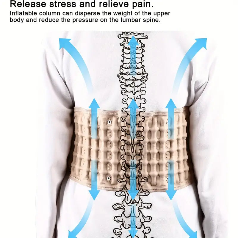 Cinturón de soporte lumbar de descompresión