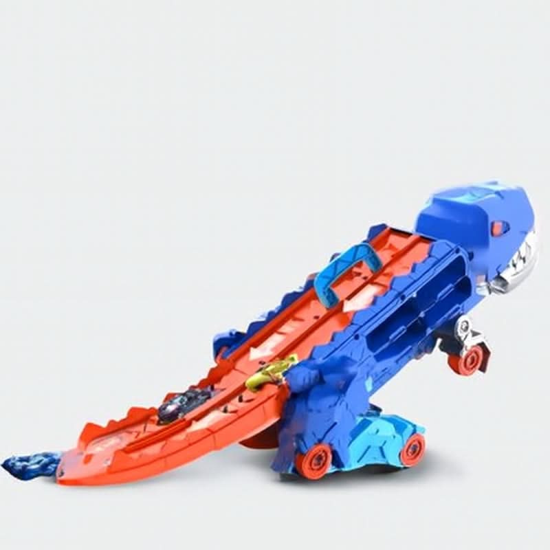 Coche de juguete transformable de dinosaurio para niños