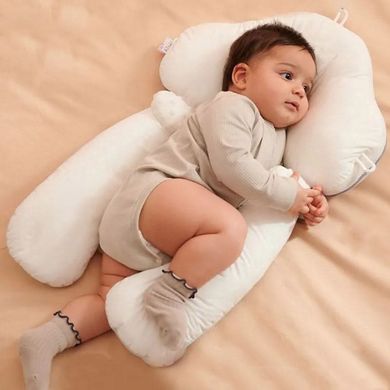 Cojín ajustable para recién nacido con soporte antivuelco y para cabeza plana (0-12 meses)