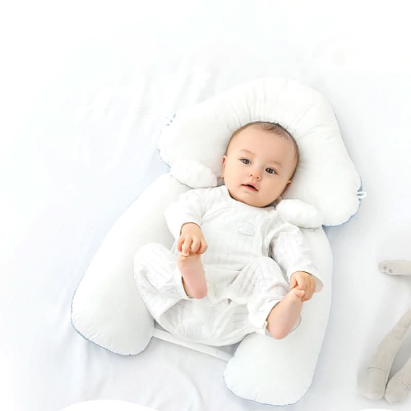 Cojín ajustable para recién nacido con soporte antivuelco y para cabeza plana (0-12 meses)