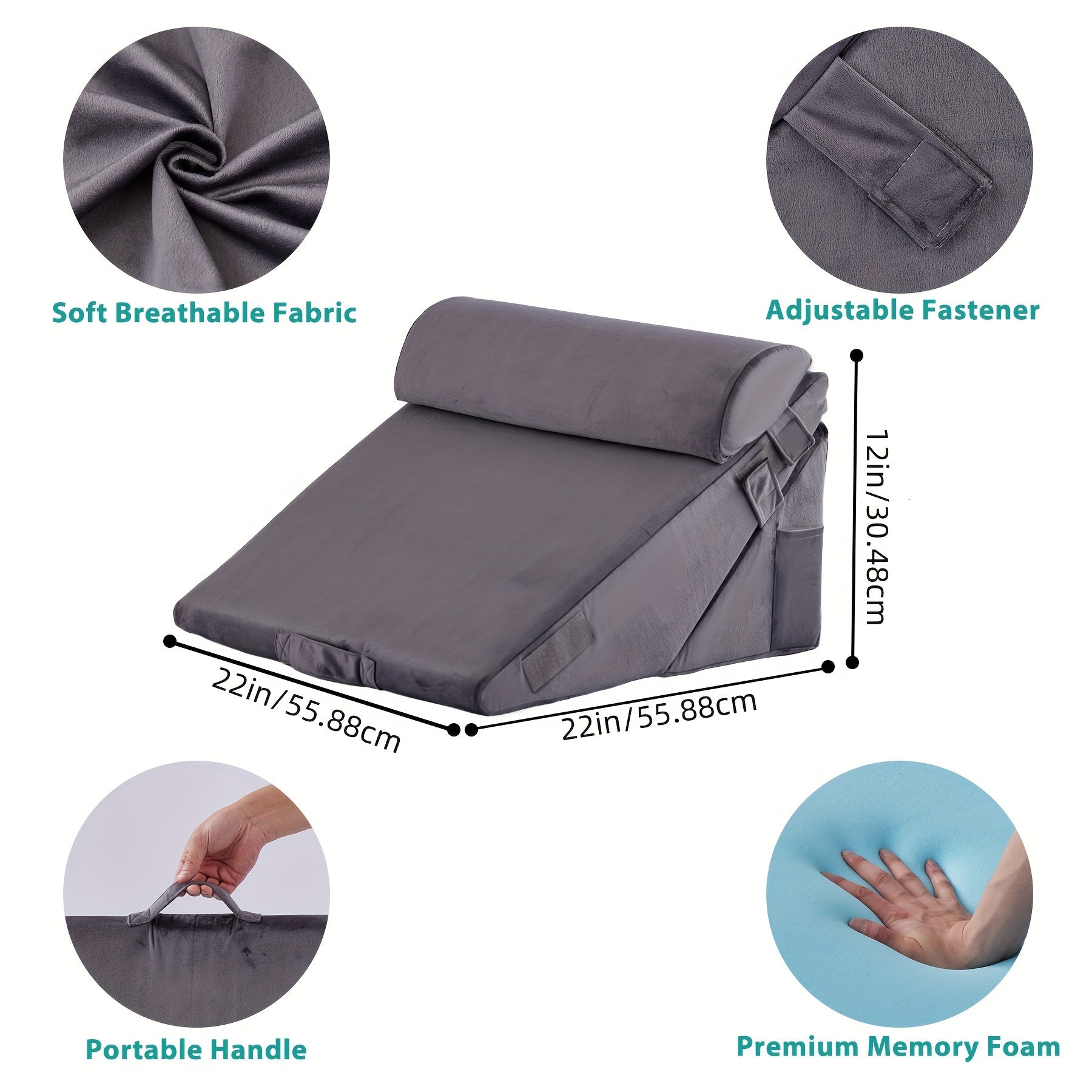 Cojín Cuña Ajustable – Comodidad y Soporte para la Recuperación