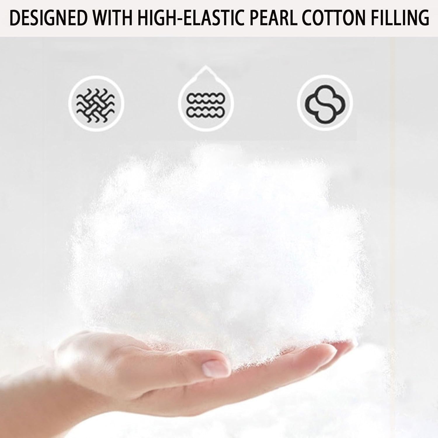 Cojín de apoyo ergonómico con reposacabezas ajustable y funda lavable