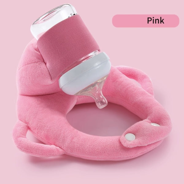 Cojín de Soporte para Biberón de Bebé para Autoalimentación – Almohada Manos Libres