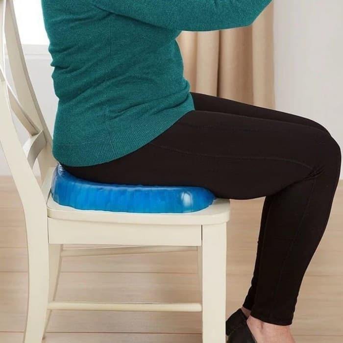Cojín ortopédico de gel para el cóccix – Soporte ergonómico de gel para aliviar el dolor