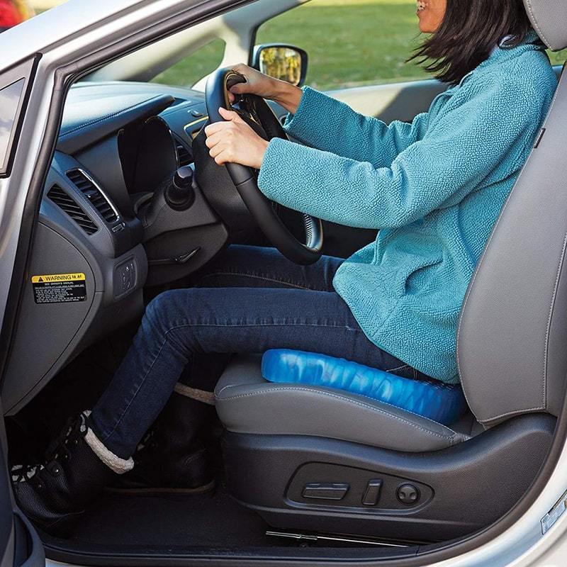 Cojín ortopédico de gel para el cóccix – Soporte ergonómico de gel para aliviar el dolor