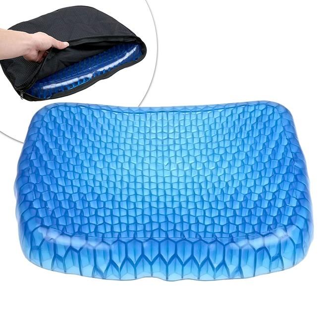 Cojín ortopédico de gel para el cóccix – Soporte ergonómico de gel para aliviar el dolor
