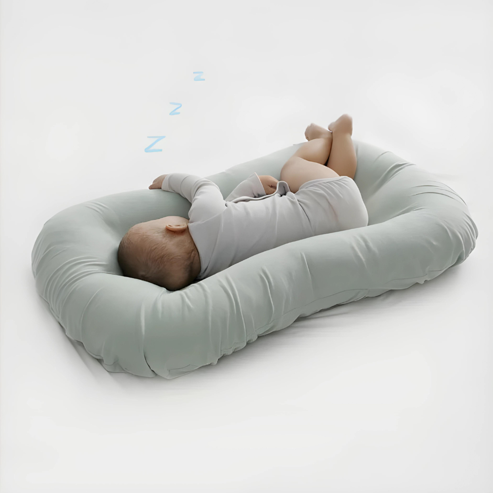 Cojín ortopédico multipropósito para bebé – Soporte suave y transpirable