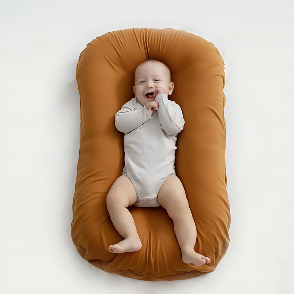 Cojín ortopédico multipropósito para bebé – Soporte suave y transpirable