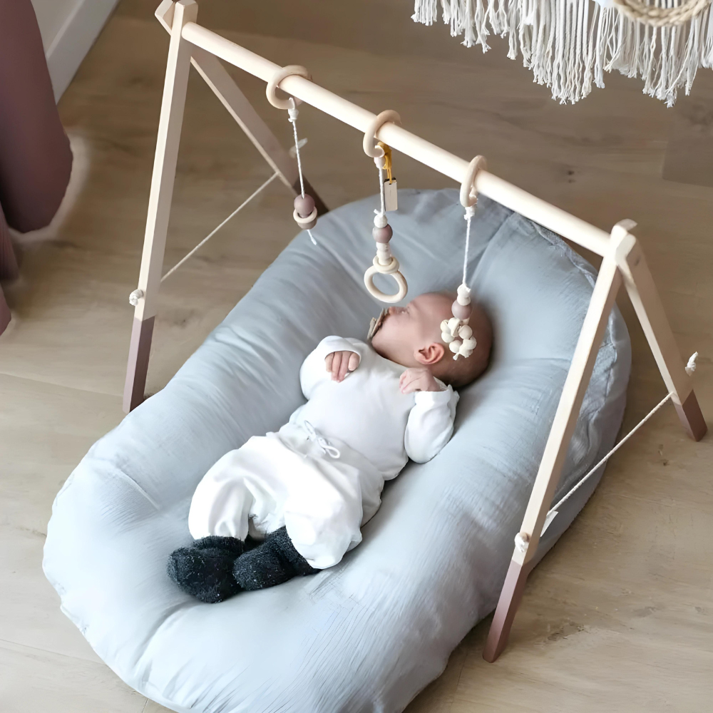 Cojín ortopédico multipropósito para bebé – Soporte suave y transpirable