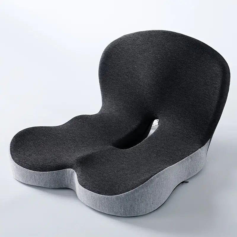 Cojín para Asiento y Respaldo de Espuma Viscoelástica - Soporte Suave para Glúteos y Zona Lumbar